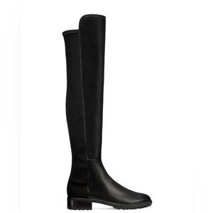 Stuart Weitzman City Boot- size 8 BRAND NEW IN BOX, black leather
